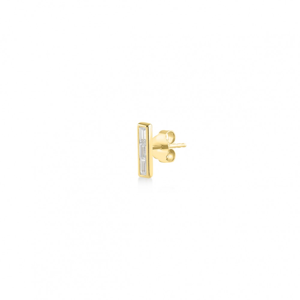 Trio, Sterling Silver Earring (Sold INDIVIDUALLY).