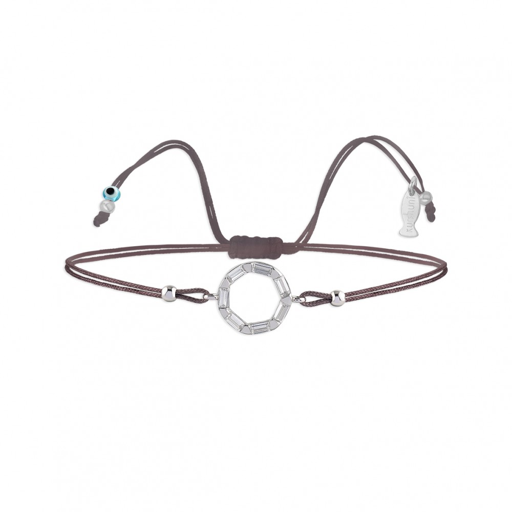 Loop, Sterling Silver Bracelet (String).