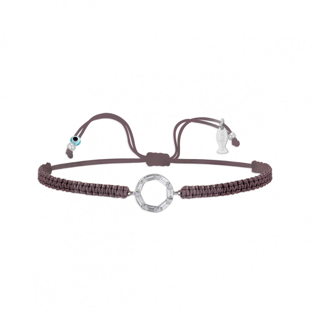 Loop, Sterling Silver Bracelet (String).