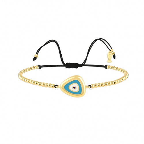 Jewel Eye Amorphose, Sterling Silver Bracelet (String).