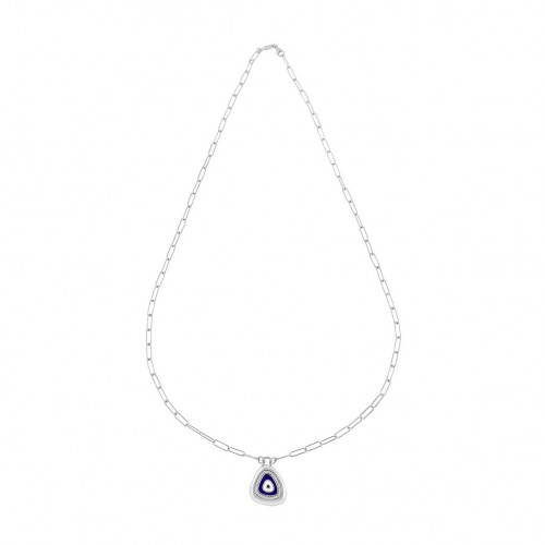 Jewel Eye Amorphose, Sterling Silver Necklace.