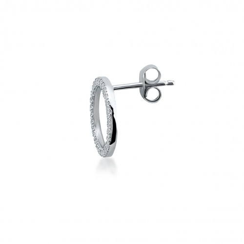 Loop, Sterling Silver Earring (Sold INDIVIDUALLY).