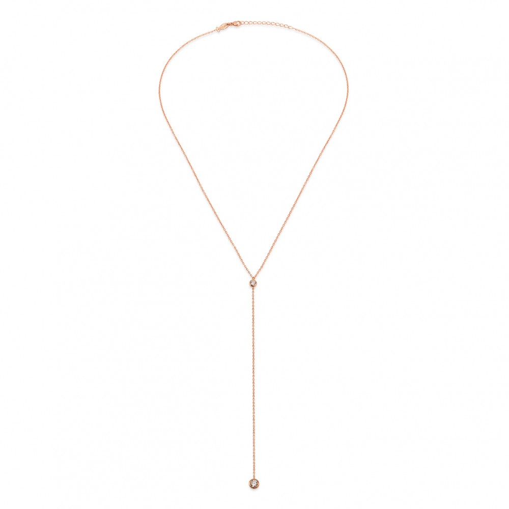 Glint Y, Sterling Silver Necklace.