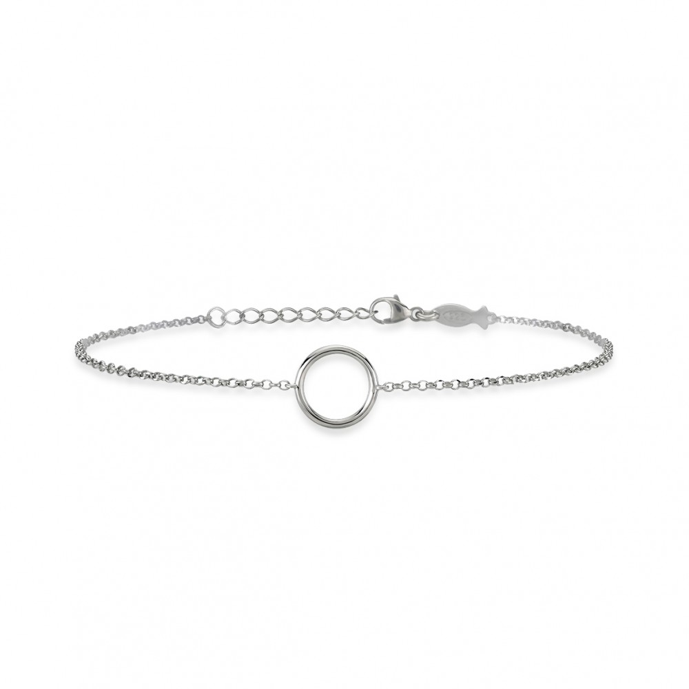 Loop, Sterling Silver Bracelet.