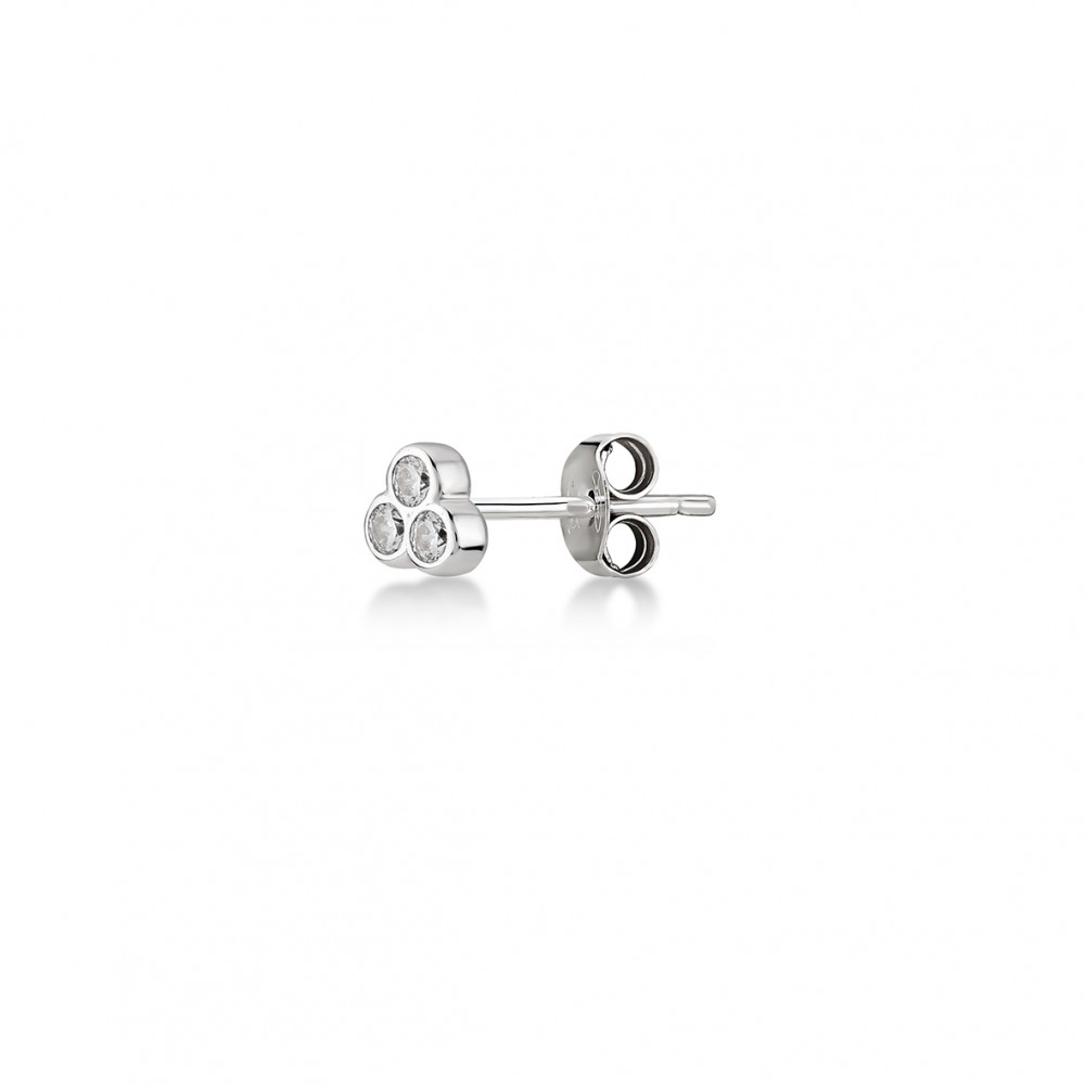 Sevilen, Sterling Silver Earring (Sold INDIVIDUALLY).