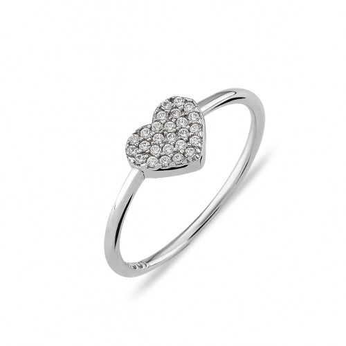 Cuore, Sterling Silver Ring.
