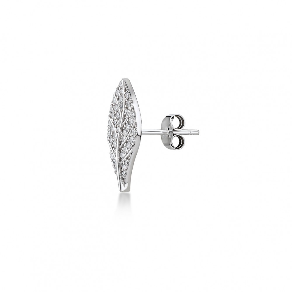 Yaprak, Sterling Silver Earring (Sold INDIVIDUALLY).