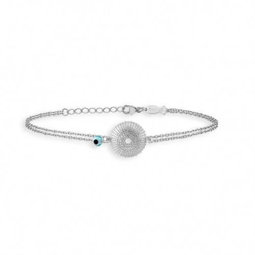 Sea Urchin, Sterling Silver Bracelet.