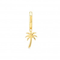 Palm Tree, Sterling Silver Earring (Sold INDIVIDUALLY).