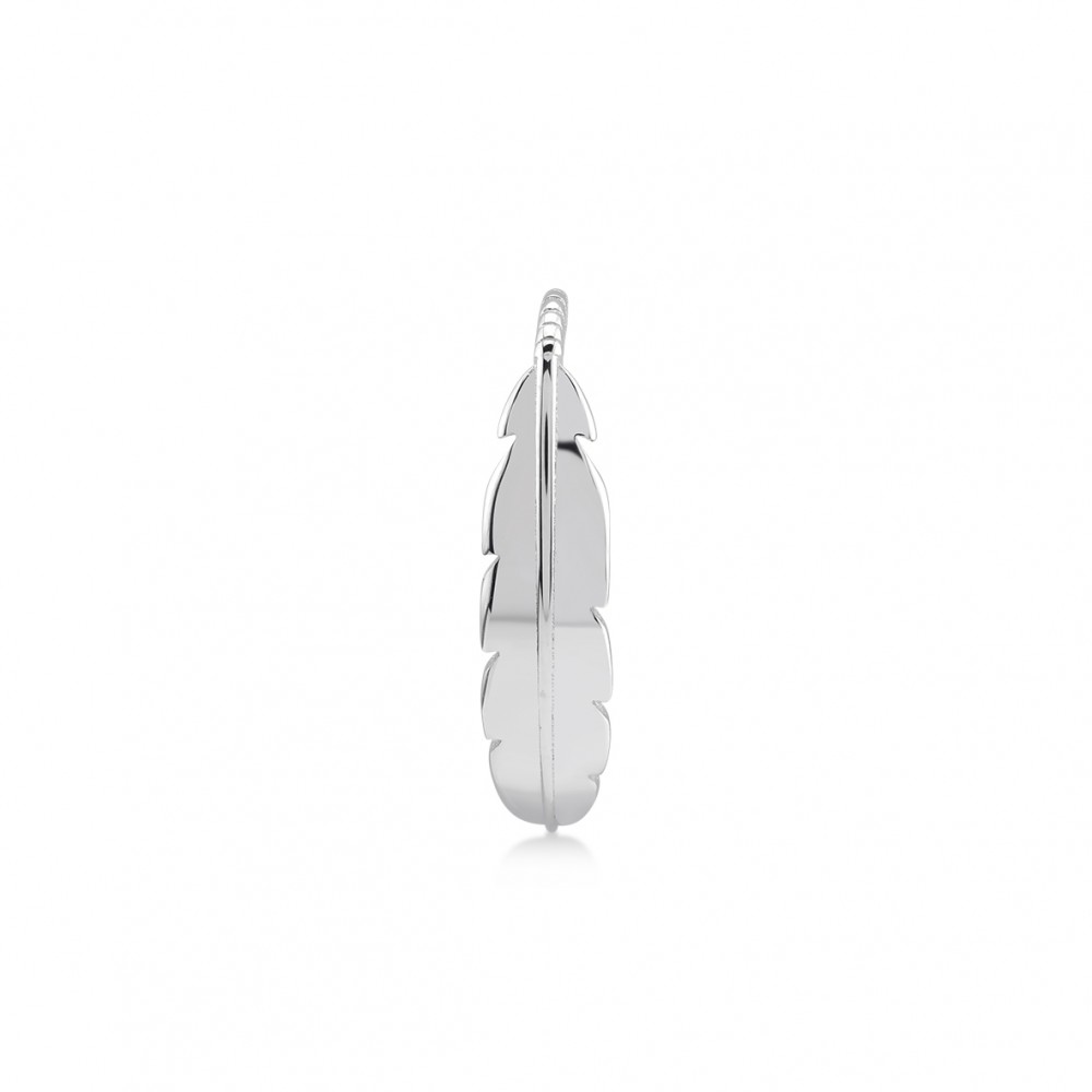 Feather Suspender, Sterling Silver Earring (Sold INDIVIDUALLY).
