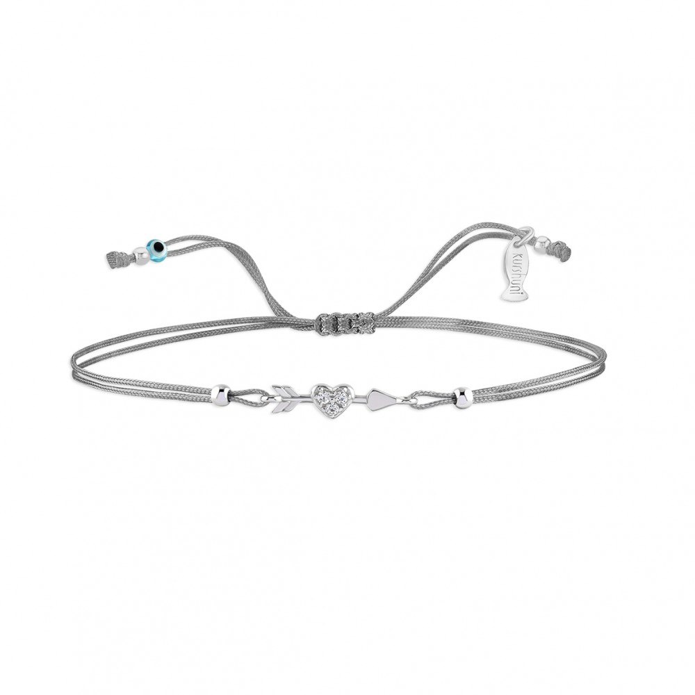 Cupid, Sterling Silver Bracelet (String).