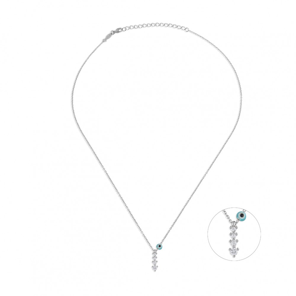 Precious, Sterling Silver Necklace. Precious, Sterling Silver Necklace.