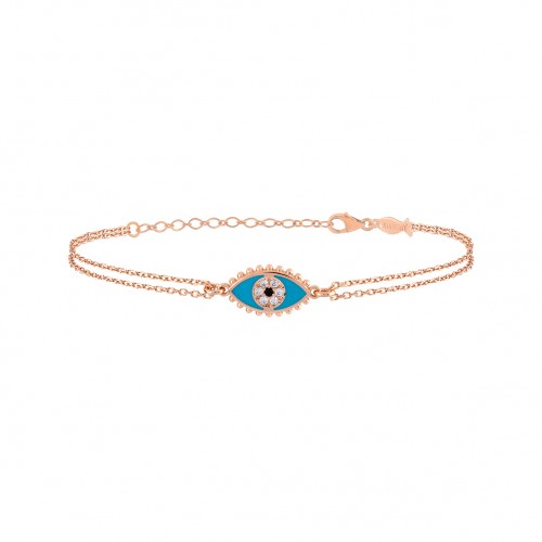 Eye, Sterling Silver Bracelet.