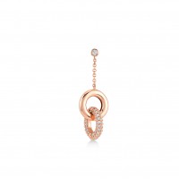 Love Link, Sterling Silver Earring (Sold INDIVIDUALLY).