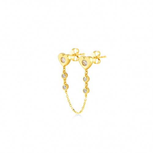 Margaret, Sterling Silver Earring (Sold INDIVIDUALLY).