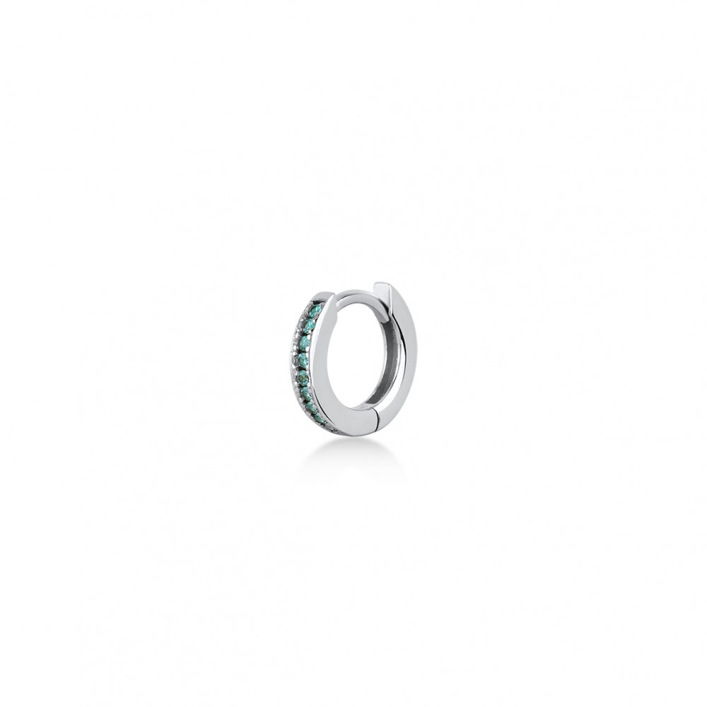 Huggie Hoop, Sterling Silver Earring (Sold INDIVIDUALLY).