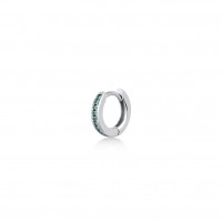 Huggie Hoop, Sterling Silver Earring (Sold INDIVIDUALLY).