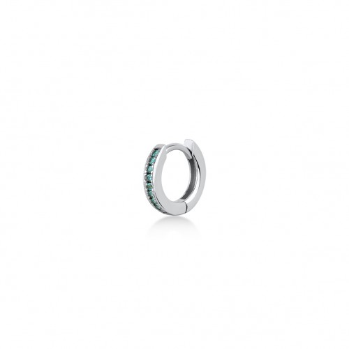 Huggie Hoop, Sterling Silver Earring (Sold INDIVIDUALLY).