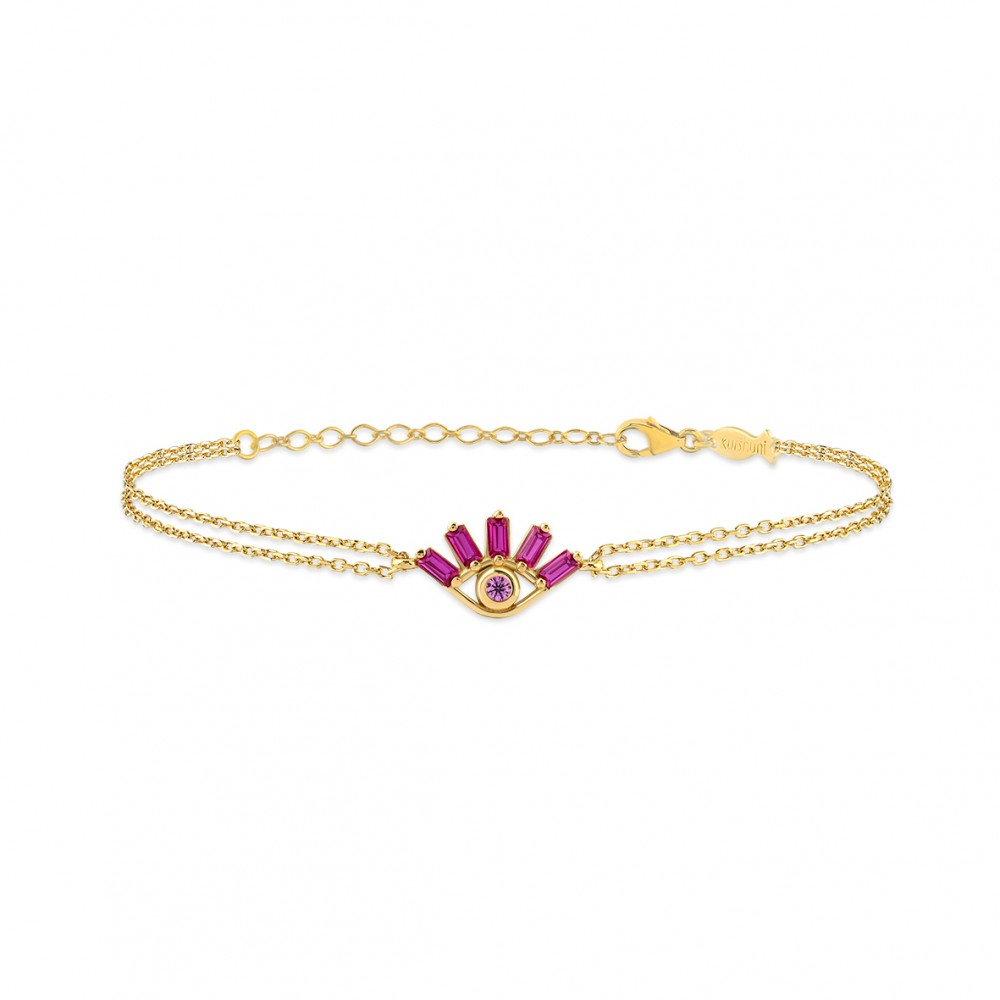 Eyefull, Sterling Silver Bracelet.