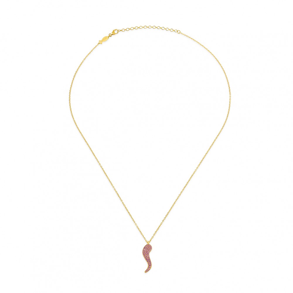 Cornetto, Sterling Silver Necklace.