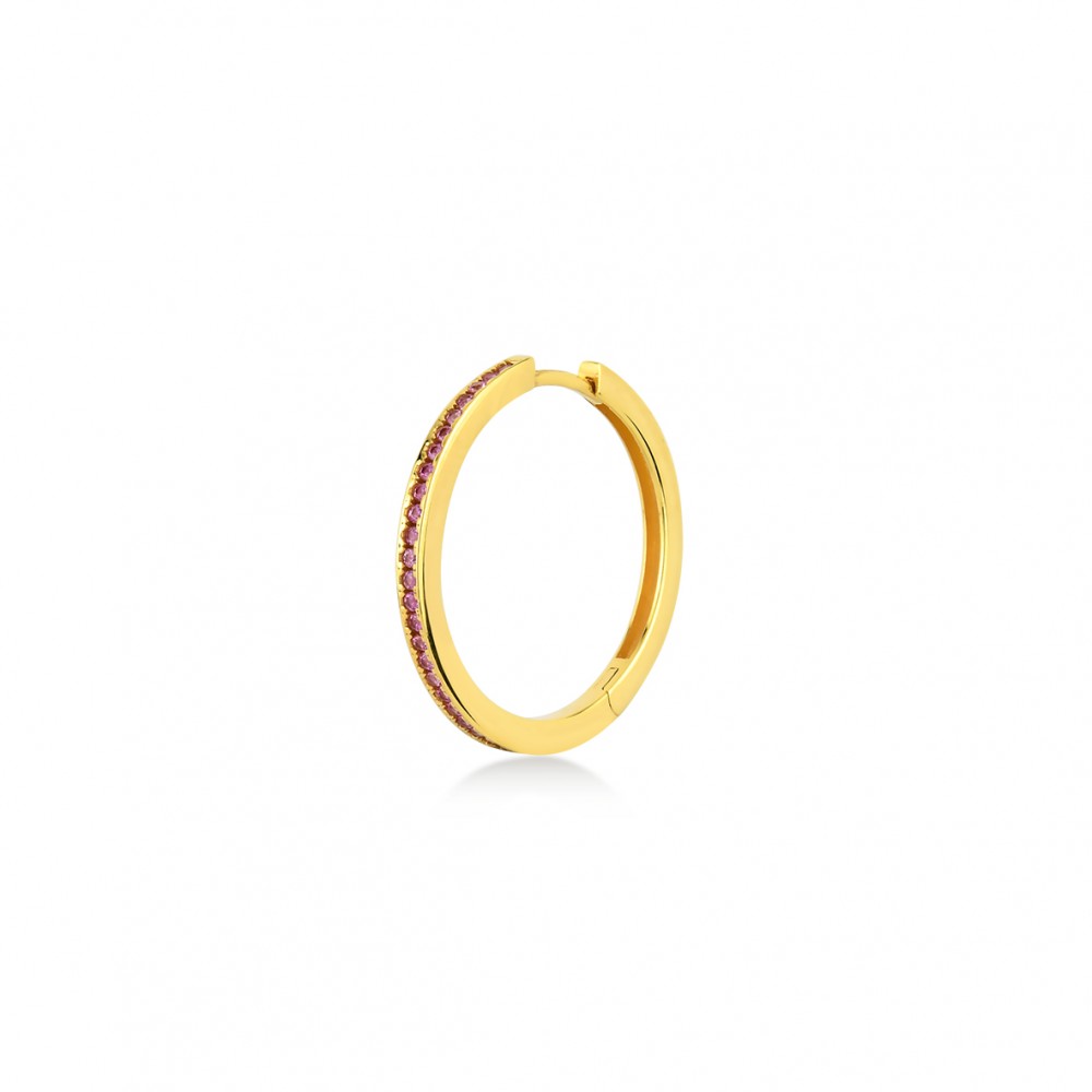 Huggie Hoop, Sterling Silver Earring (Sold INDIVIDUALLY).