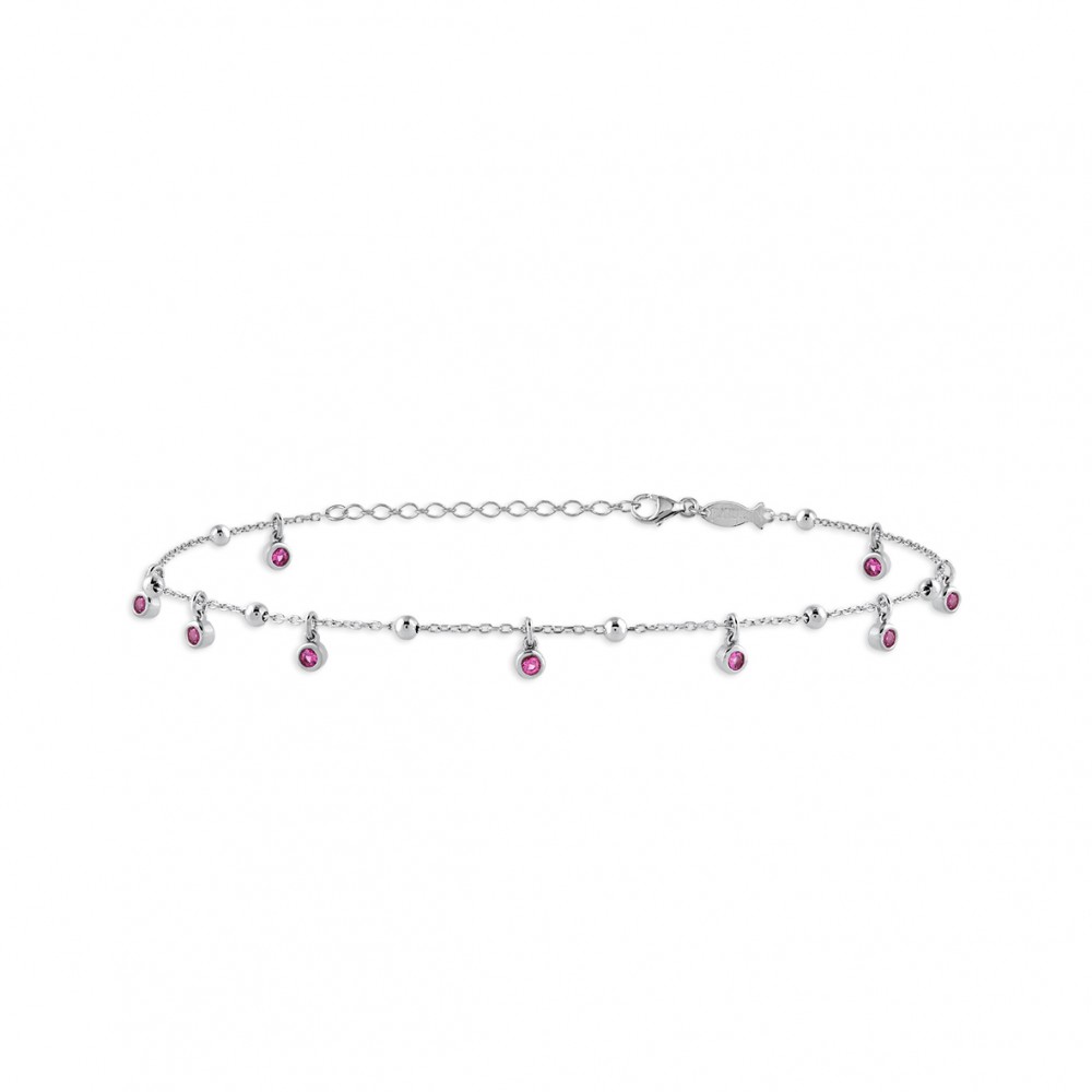 Joy, Sterling Silver Anklet.