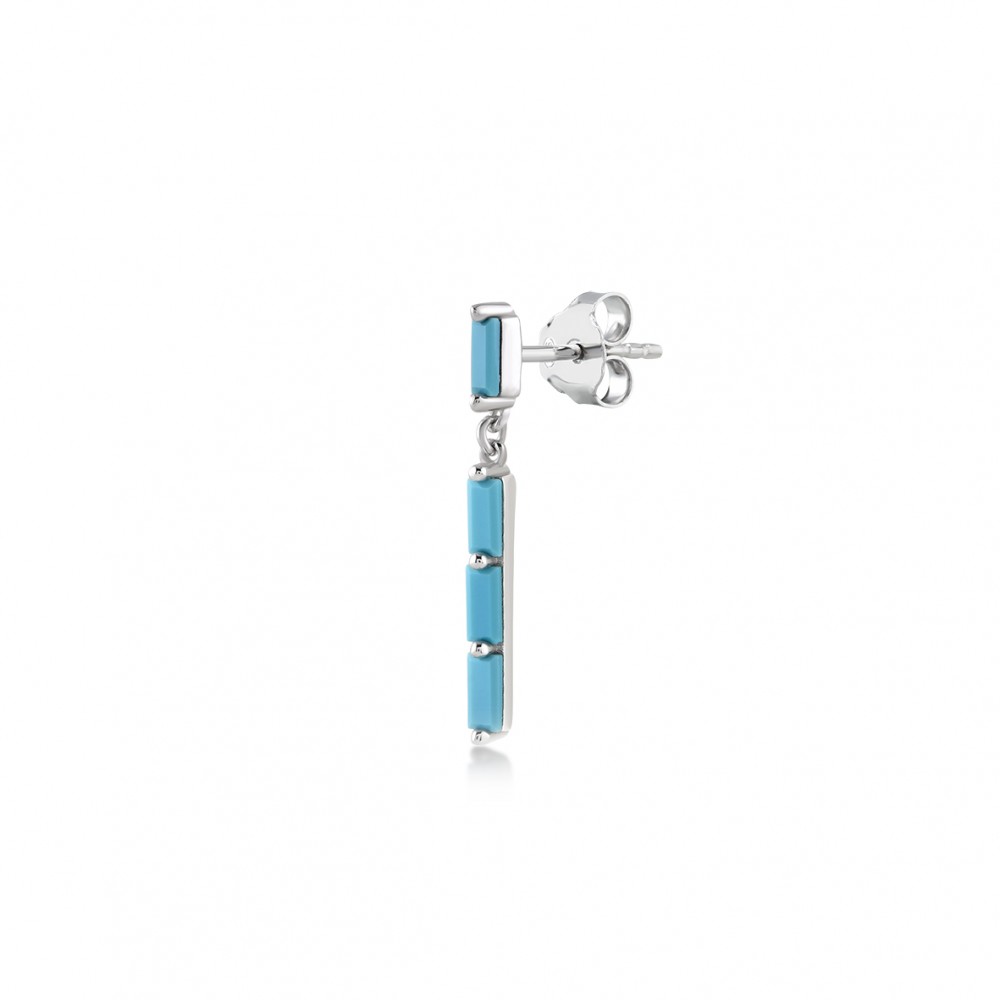 Adriana, Sterling Silver Earring (Sold INDIVIDUALLY).