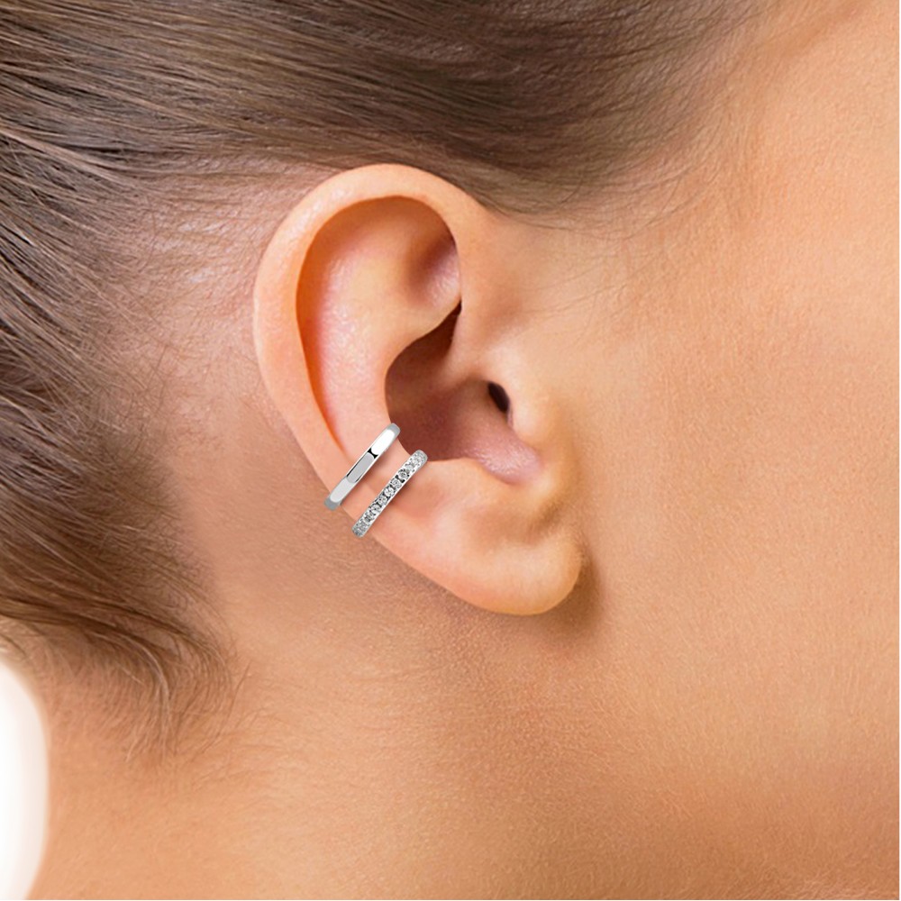Sparkle, Sterling Silver Earring (Sold INDIVIDUALLY).