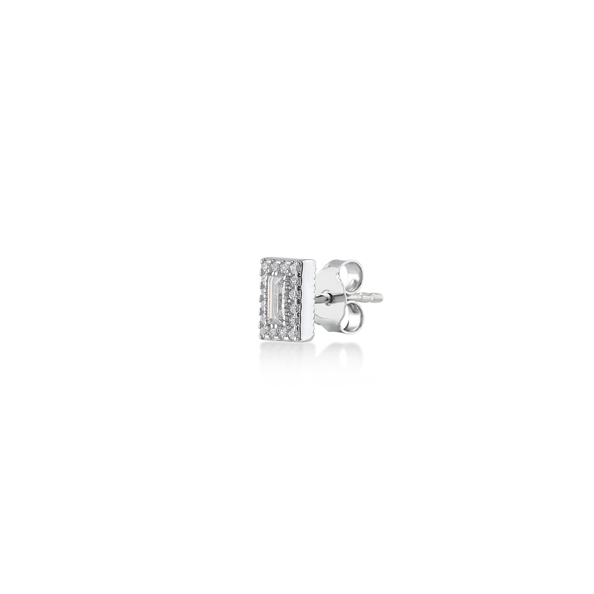Brigitte, Sterling Silver Earring (Sold INDIVIDUALLY).