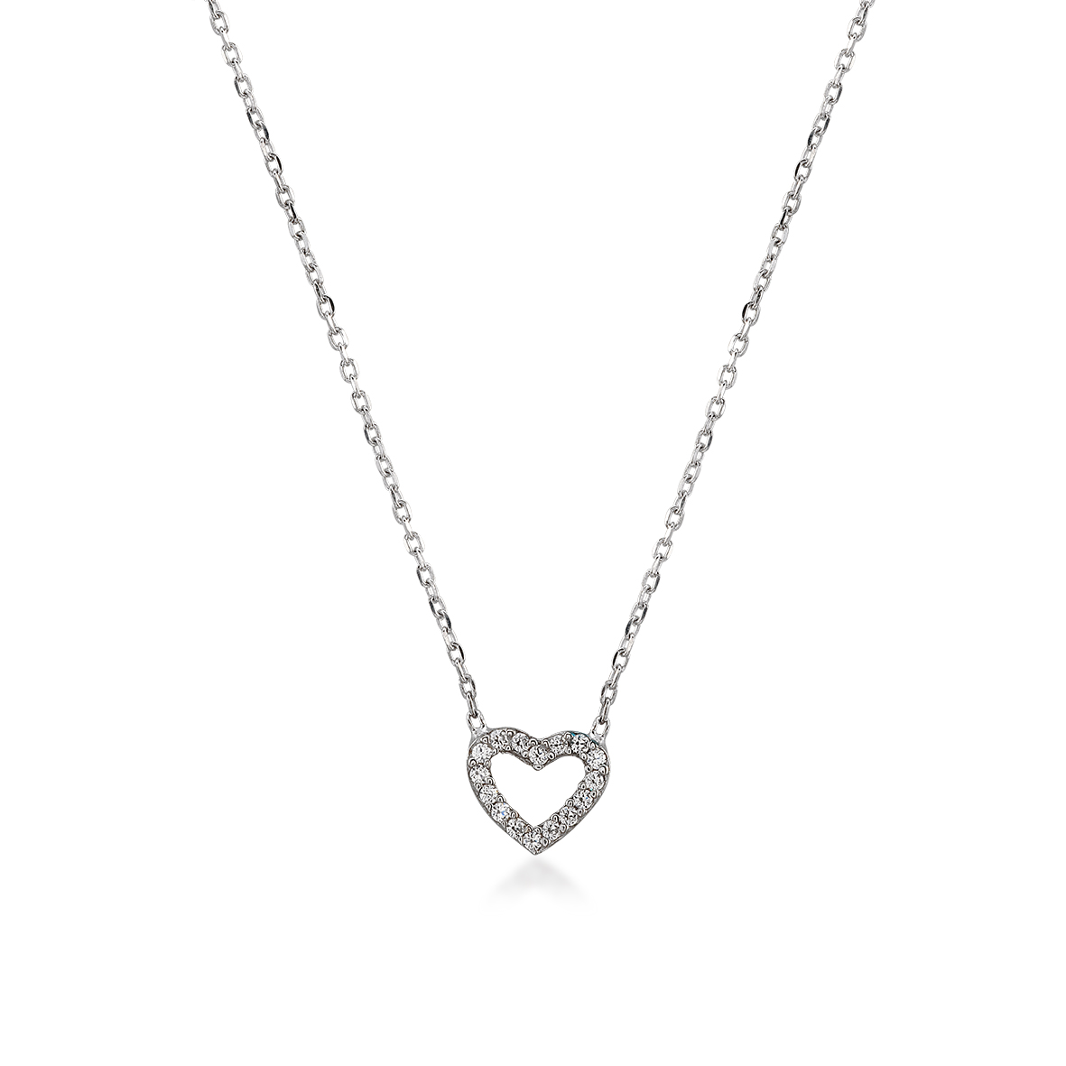 Cuore, Sterling Silver Necklace.